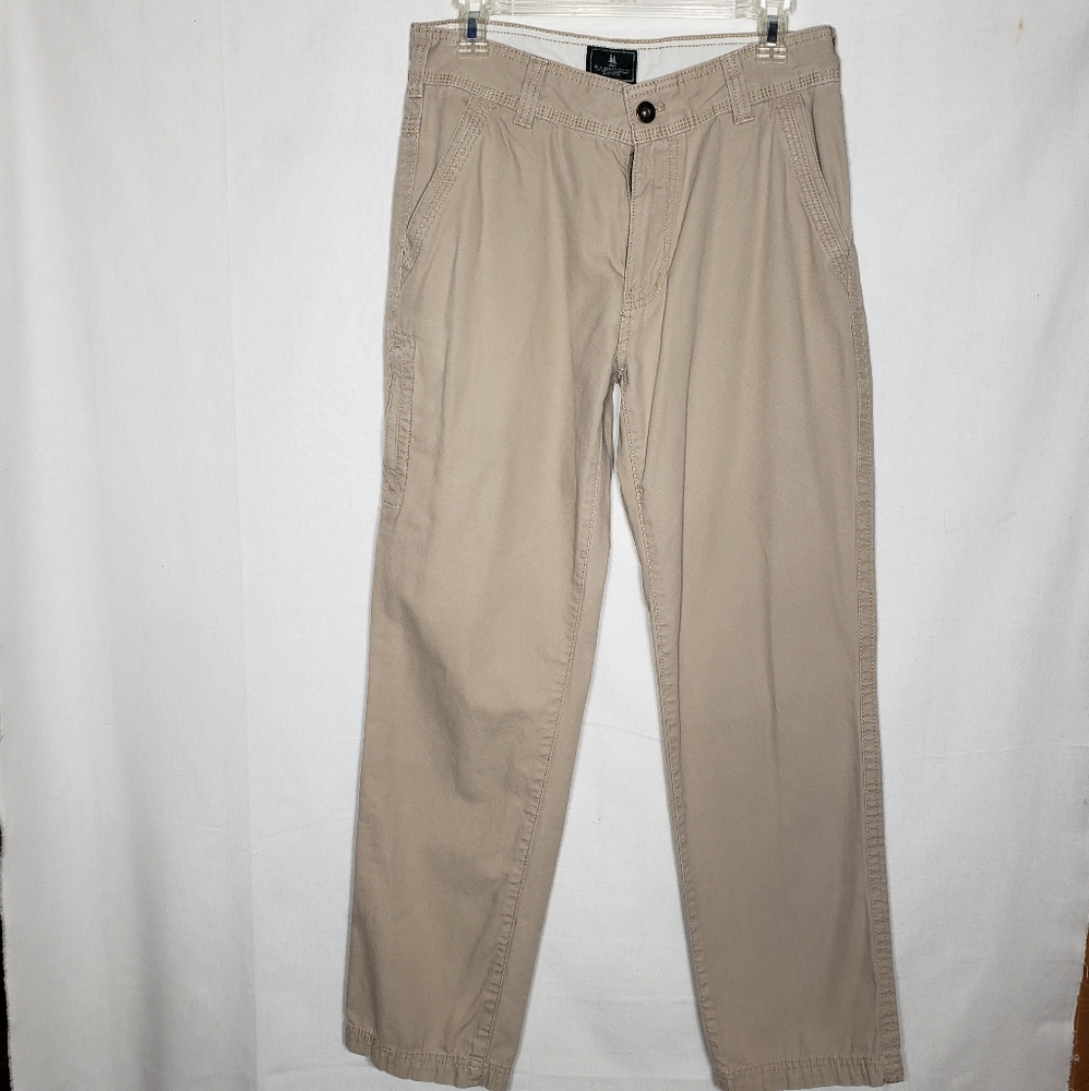 Khaki pants slacks 30x32 G H Bass & Co